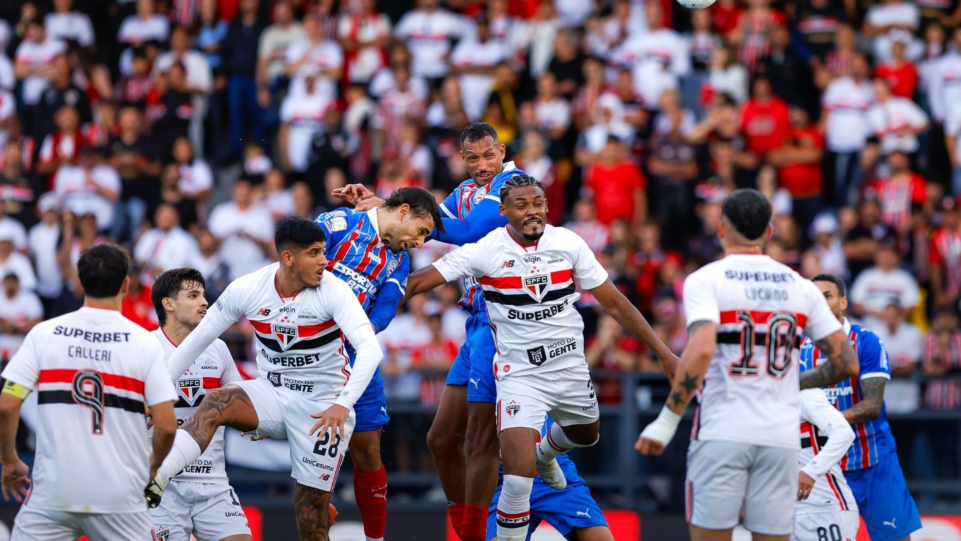 Bahia reage e consegue empate com S&atilde;o Paulo; Foto: Rafael Rodrigues/EC Bahia