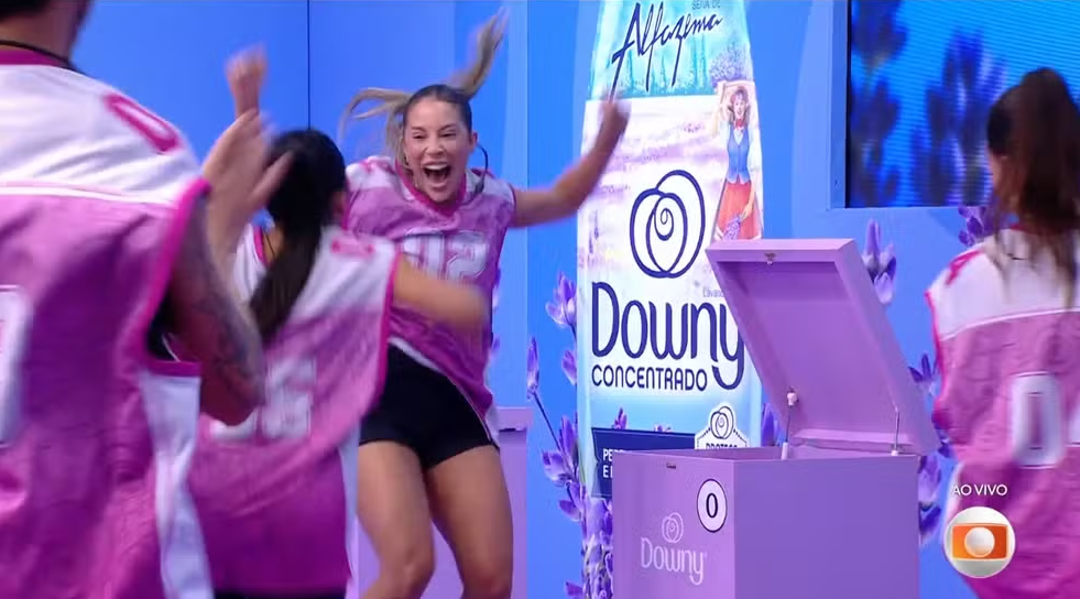 Eva conquista liderança do bbb 25. Foto: Globo