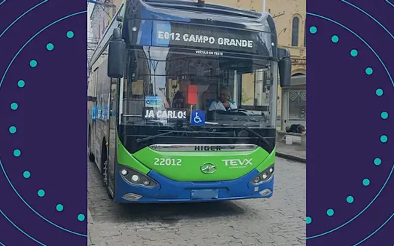 Os ônibus elétricos oferecem melhora da qualidade de vida nos centros urbanos, redução da poluição e eficiência operacional/Foto: Jefferson Peixoto / Secom