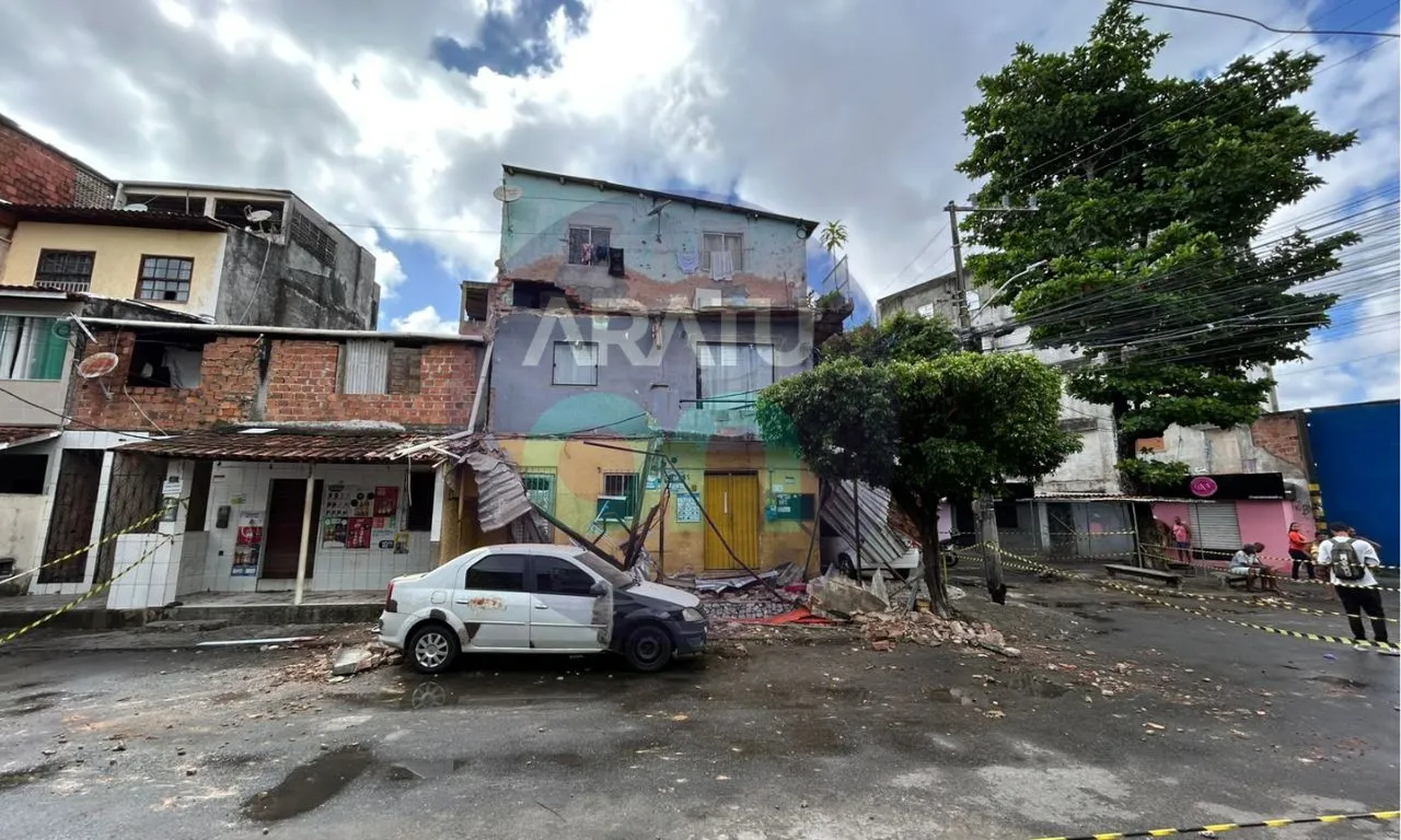 VÍDEO: veja como ficou prédio pós desabamento de marquise na Ribeira, em Salvador