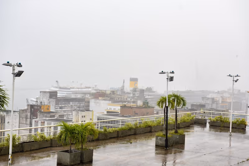 Inema alerta para risco de alagamentos no extremo sul da Bahia nas pr&oacute;ximas 24h.
