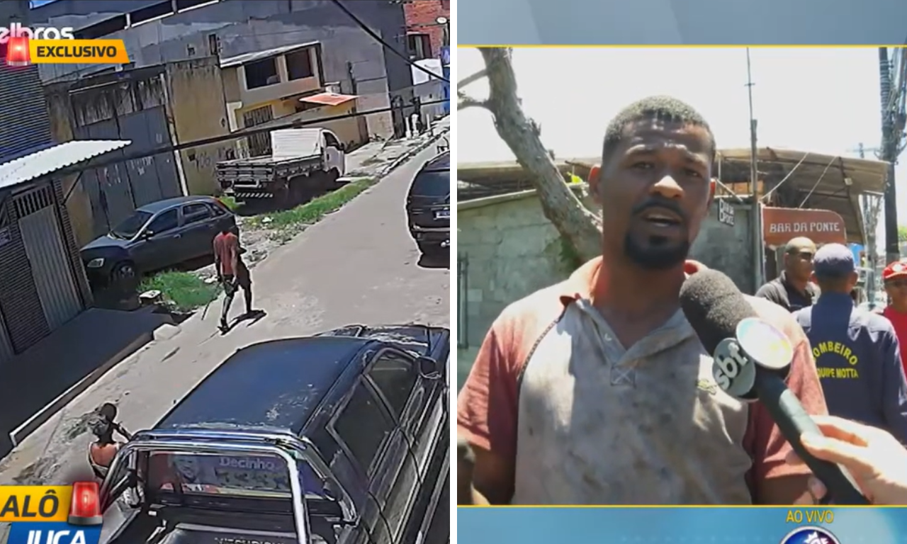 Mec&acirc;nico nega envolvimento no desaparecimento de Thamiris: 'Sou trabalhador'.Foto: TV Aratu