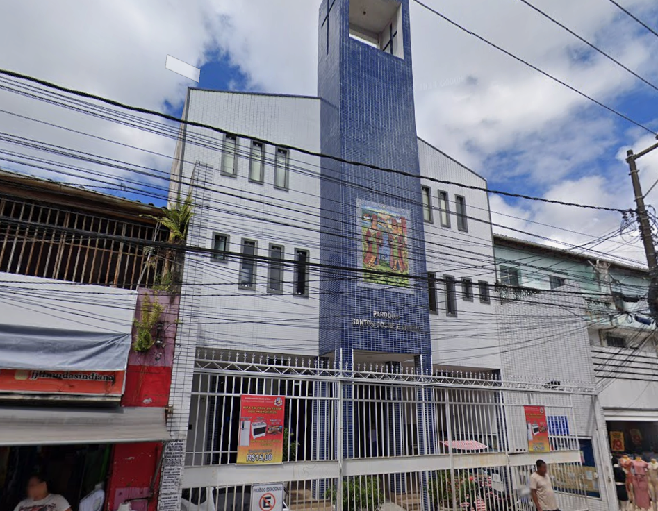 Paróquia São Cosme e São Damião. | Foto: Reprodução Google Maps