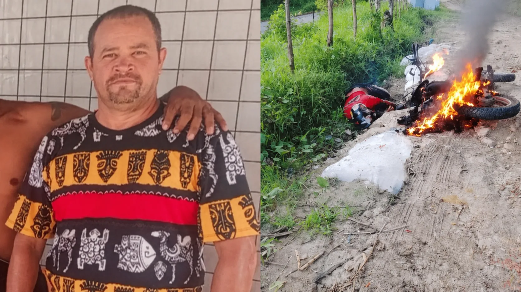 Homem é morto a tiros e tem corpo incendiado no Recôncavo Baiano