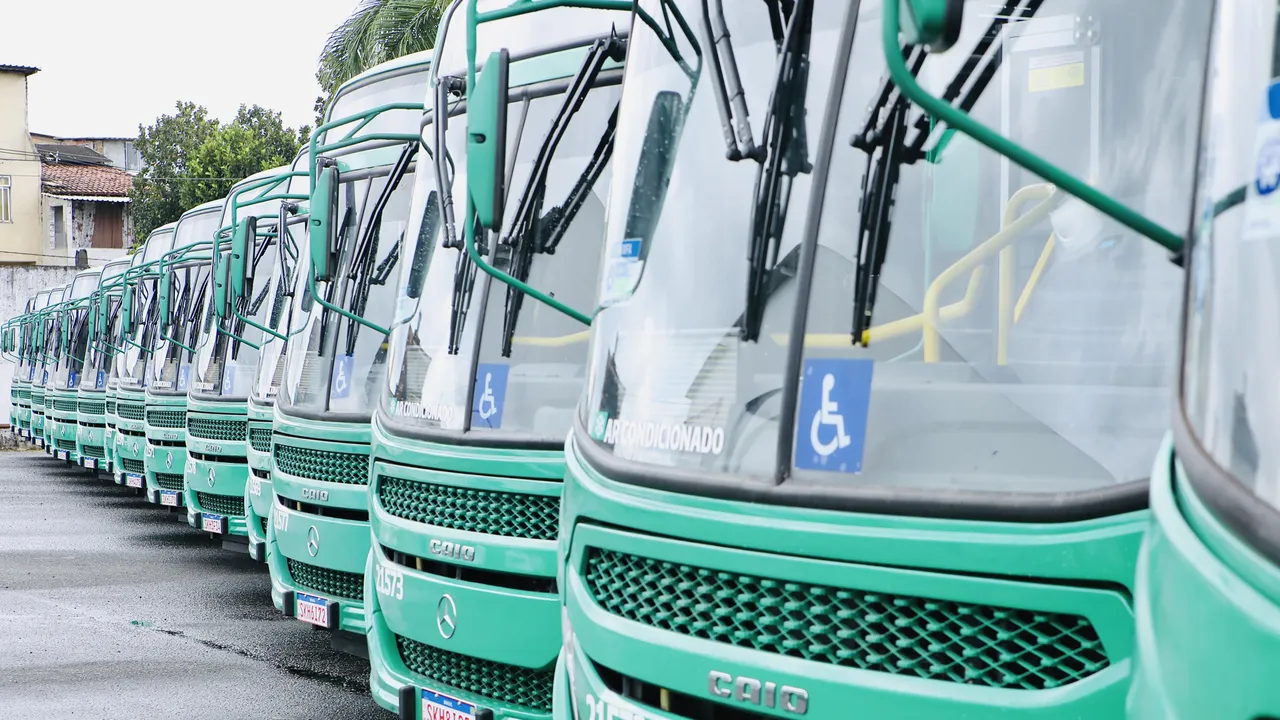 Imagme ilustrativa de ônibus | Foto: Lucas Moura/Secom