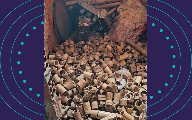 A produ&ccedil;&atilde;o clandestina de explosivos aumenta o risco de acidentes graves, como queimaduras, amputa&ccedil;&otilde;es e inc&ecirc;ndios, especialmente em &aacute;reas residenciais e rurais/Foto: Divulga&ccedil;&atilde;o / Ascom-PCBA