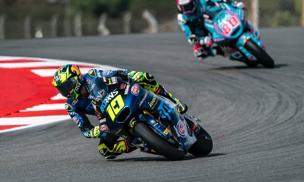 Moreira chegou ao GP decisivo na liderança do campeonato e precisava apenas terminar em 14º lugar para garantir o título.Foto: redes sociais | @diogomoreira_10