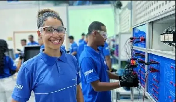 Cursos gratuitos do Senai. Foto:Divulgação/Senai
