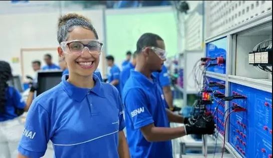 Cursos gratuitos do Senai. Foto:Divulgação/Senai