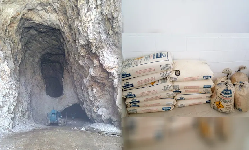 CLANDESTINO: Polícia apreende meia tonelada de explosivos em mineradora ilegal no sudoeste do estado