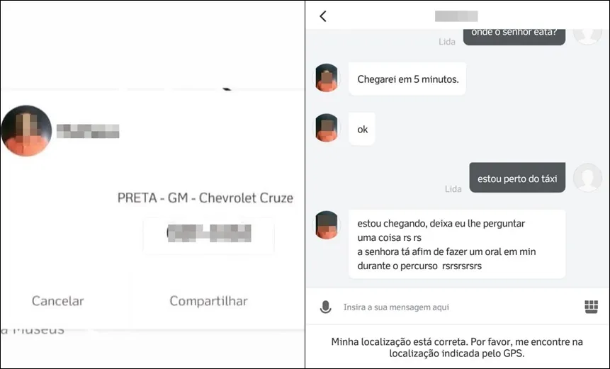 Motorista de aplicativo em Salvador é denunciado após pedir que passageira faça sexo oral nele