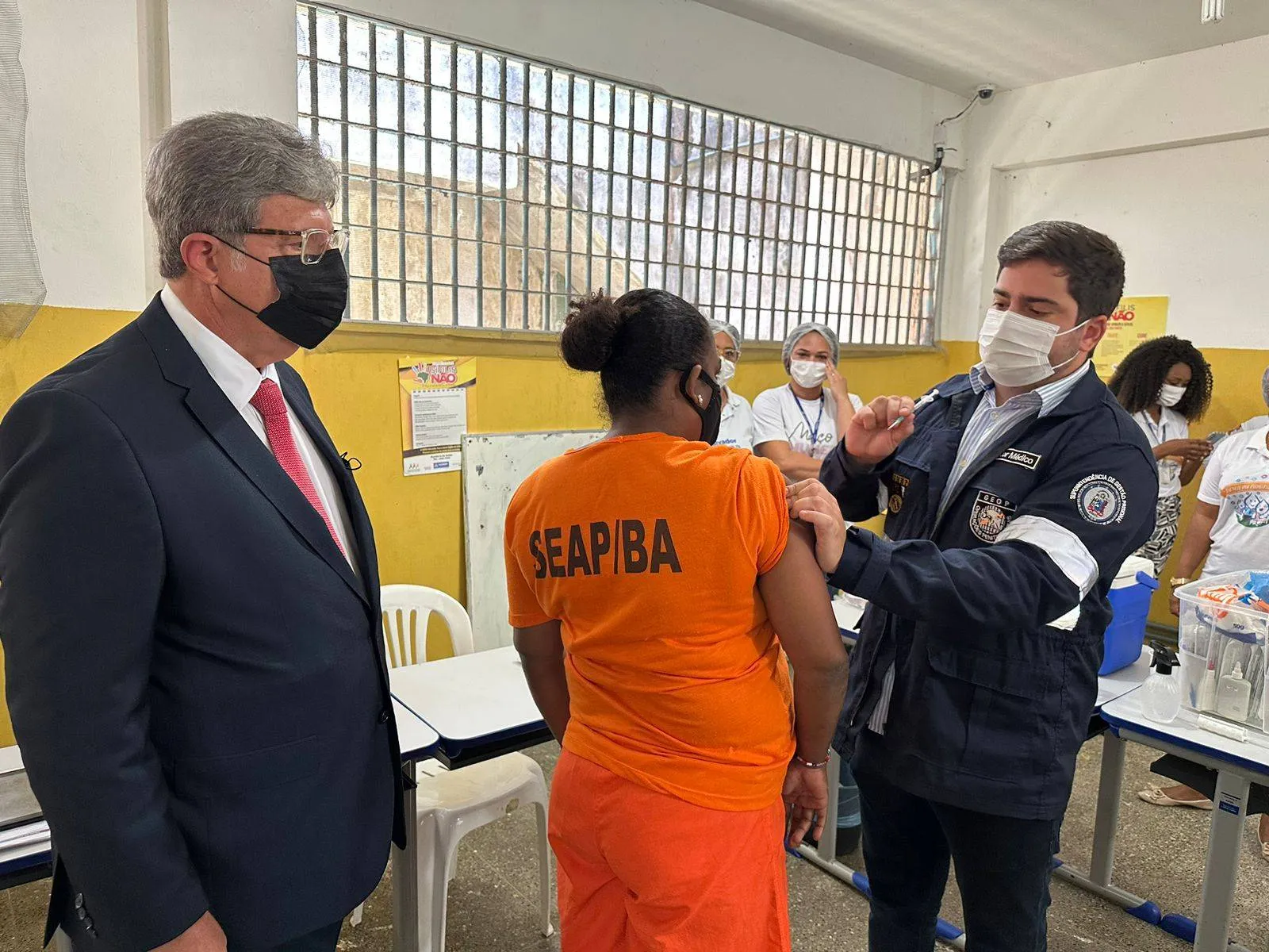 Diretor da Central Médica da SEAP enfatiza trabalho na Secretaria e ressalta luta social na saúde e segurança pública do governador para os mais vulneráveis