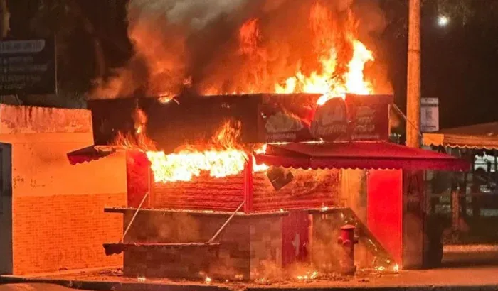 incêndio point do cosme lanchonete são rafael