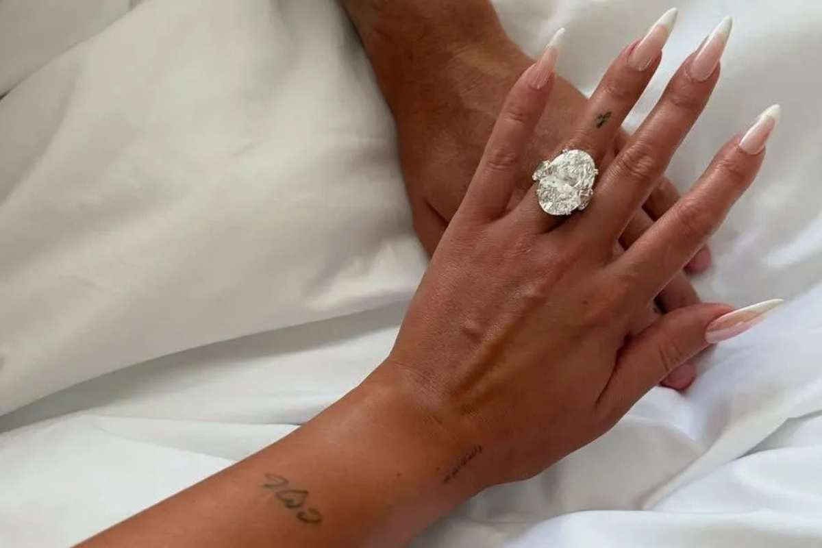 Anel De R 22 Milh&otilde;es Marca Noivado De Cristiano Ronaldo E Georgina | Foto: Reprodu&ccedil;&atilde;o Rede Social 