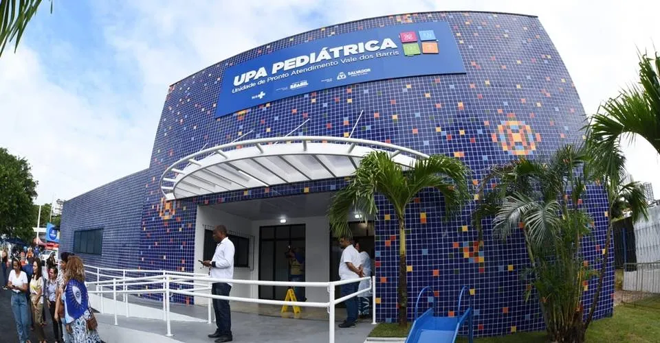 Nova UPA Pediátrica é inaugurada no Vale dos Barris, em Salvador