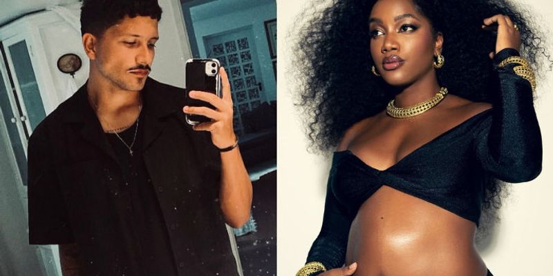 A cantora Iza e o ex-jogador do Marissol, Yuri Lima, tinham cerca de dois anos de relacionamento e uma filha/Foto: Redes Sociais 