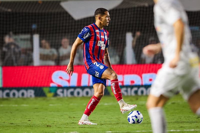 Bahia enfrentou o Santos fora de casa