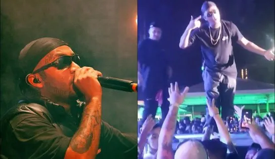 Rapper Orochi xinga fã durante show após homem não devolver microfone: “mete o pé, não f*de”