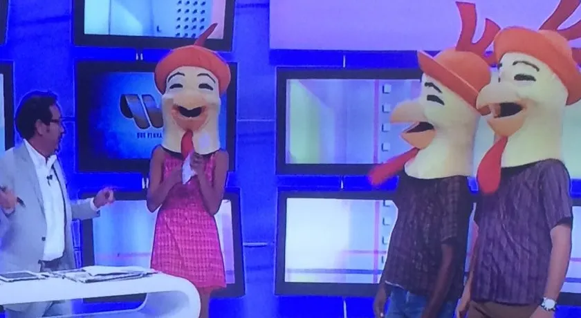 Galinho invade programação da TV Aratu e sorteia ingressos para o evento