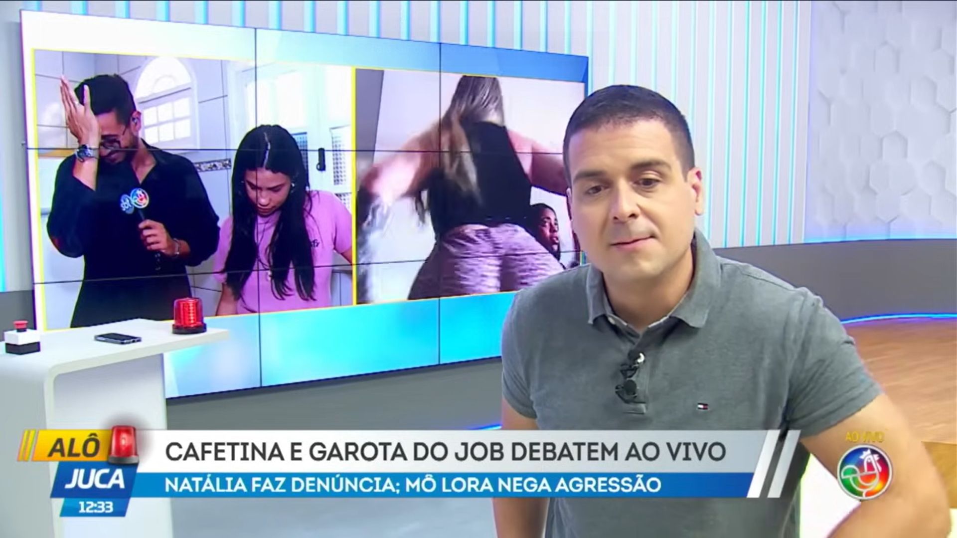 Ramon ficou 'sem graça' ao vivo | Foto: TV Aratu