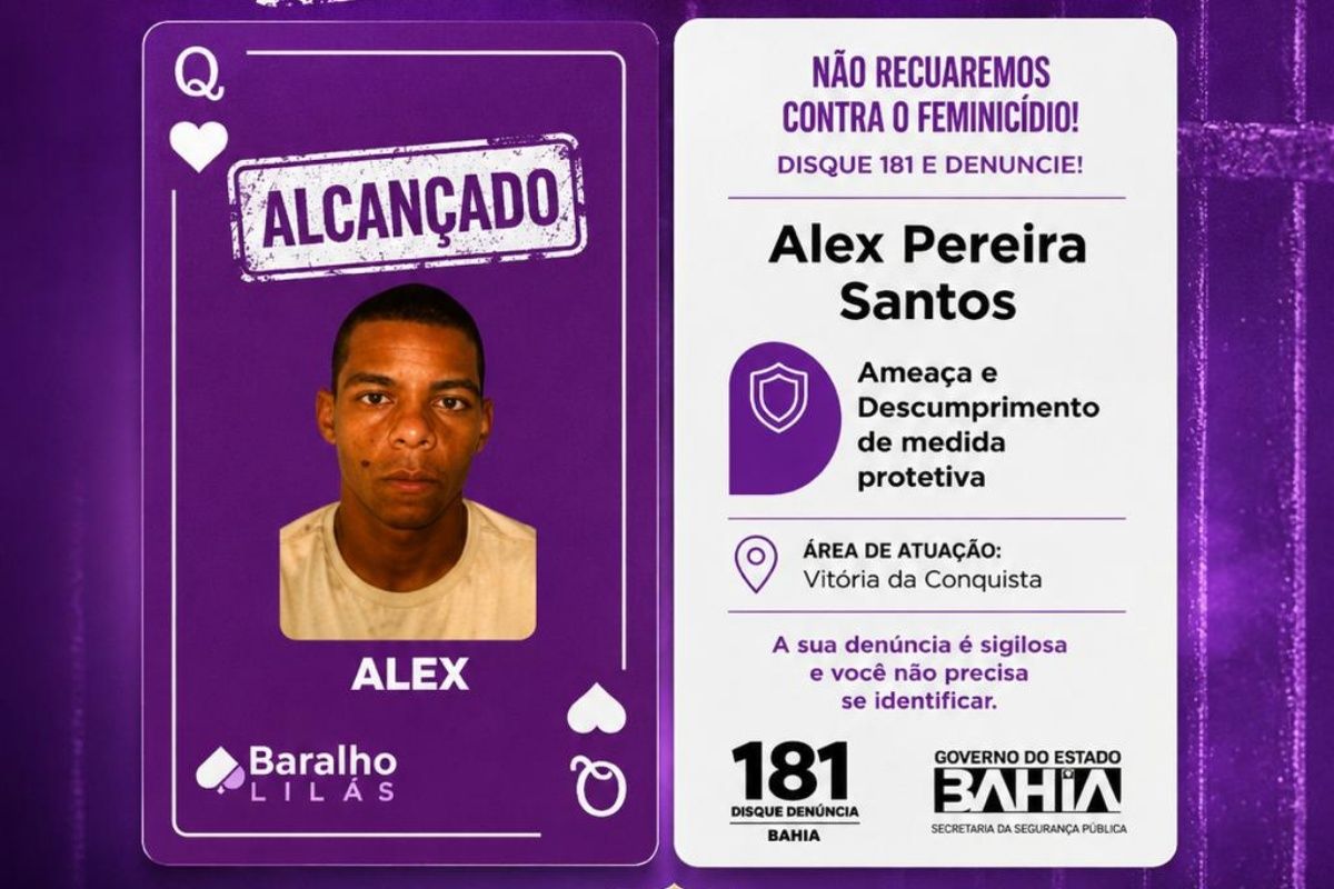 &lsquo;Q de Copas&rsquo;: Integrante do Baralho Lil&aacute;s &eacute; preso no sudoeste da Bahia. Foto: SSP-BA
