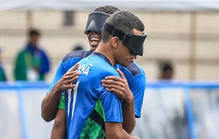 Seleção brasileira de futebol de pessoas com deficiência visual ganha 3º título no ano
