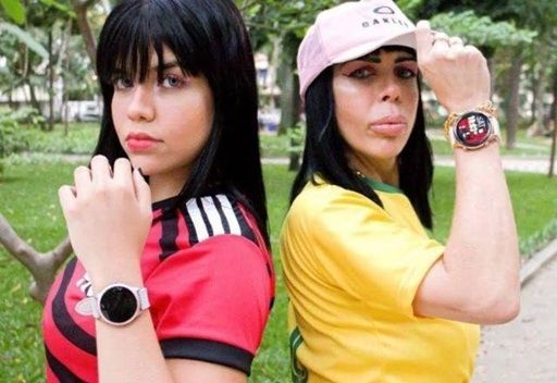 Kerollen Cunha E Nancy Gonçalves  Reprodução