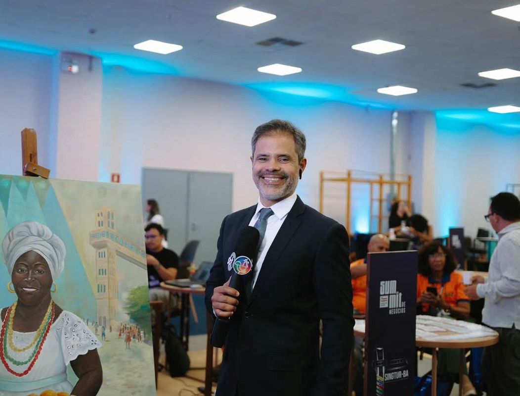 Pablo Reis Da TV Aratu Vence Premio De Melhor Jornalista De TV Da Al Ba