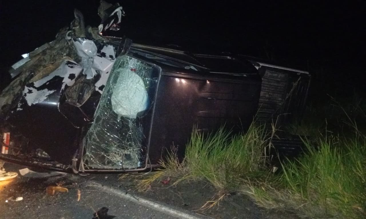 Acidente em Teixeira de Fretas. Foto: redes sociais