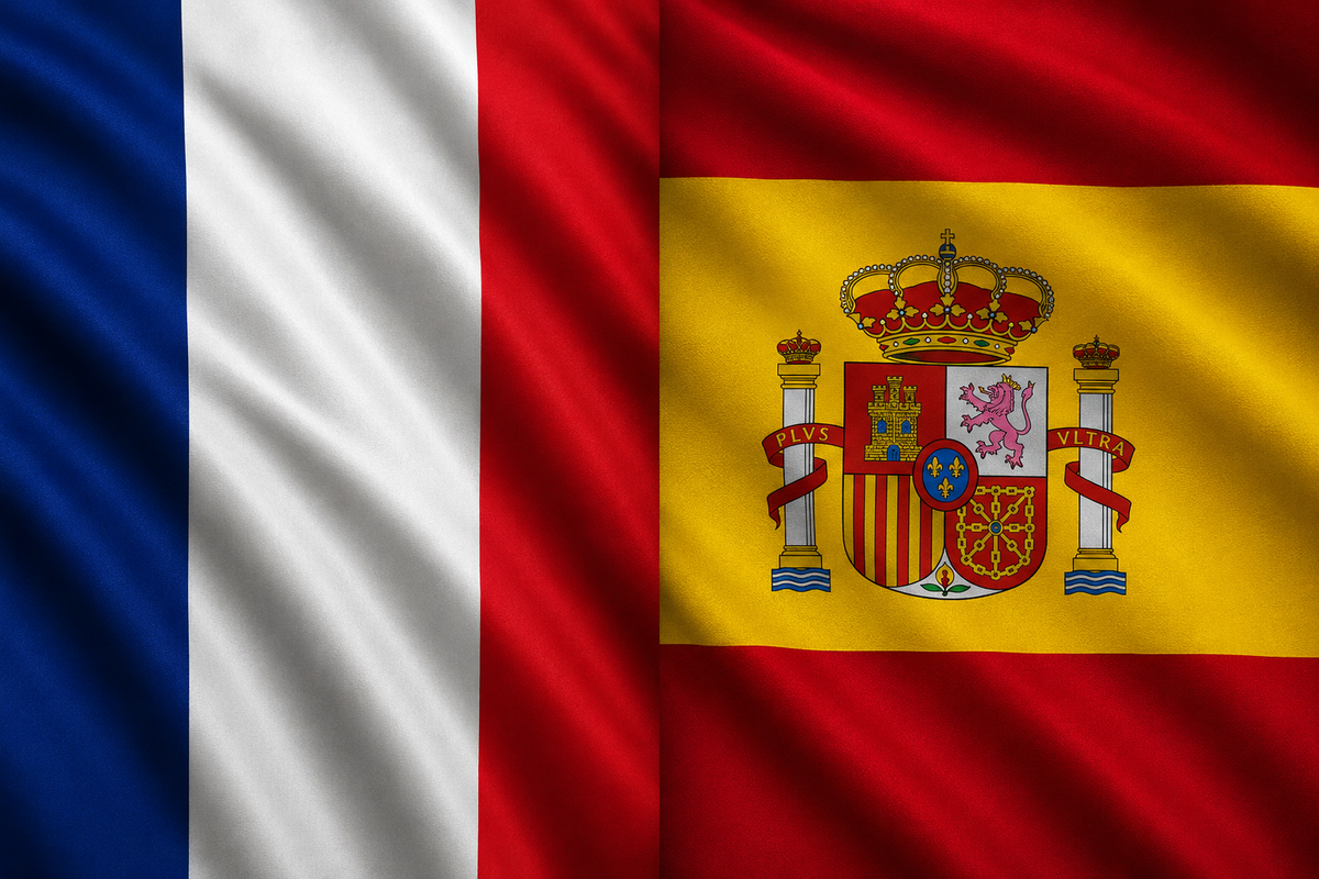 Fran&ccedil;a e Espanha se enfrentam em semifinal da Copa do Mundo 2026. Foto: Reprodu&ccedil;&atilde;o | IA/ChatGPT