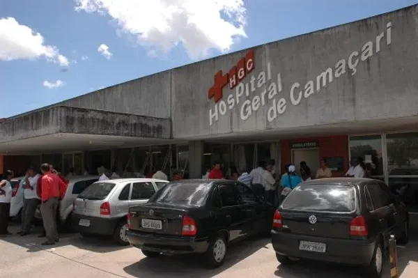V&iacute;tima foi socorrida e levada para o Hospital Geral de Cama&ccedil;ari. Foto: Divulga&ccedil;&atilde;o | Sesab