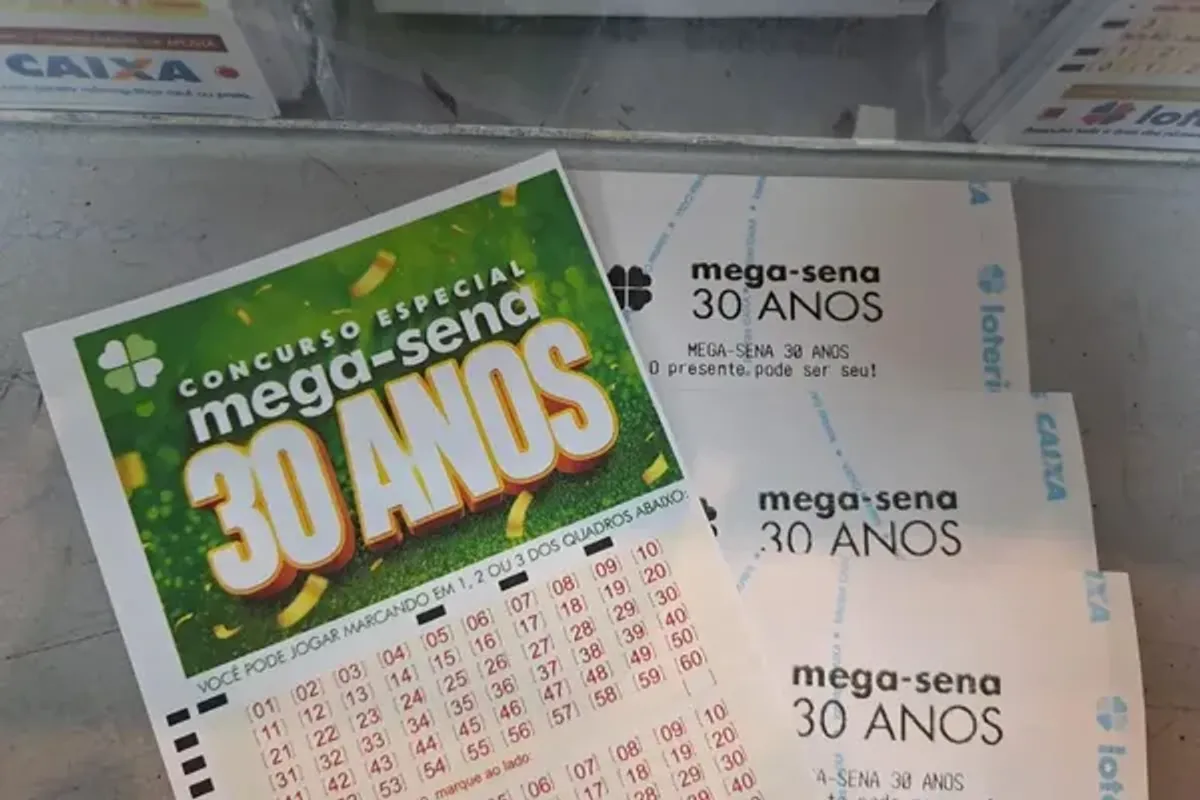 Mega-Sena de 30 Anos. Foto: Reprodu&ccedil;&atilde;o