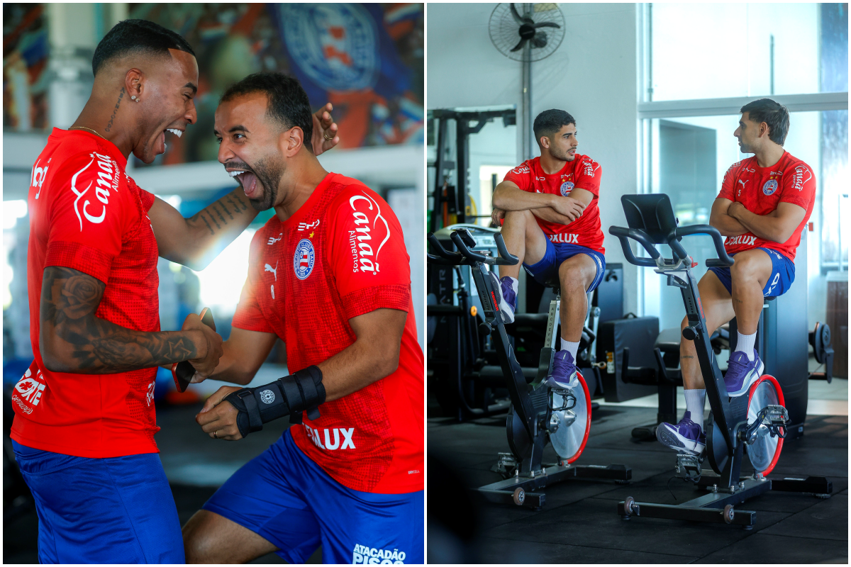 Jogadores do Bahia se reapresentam nesta segunda-feira após recesso. Foto: Rafael Rodrigues/EC Bahia