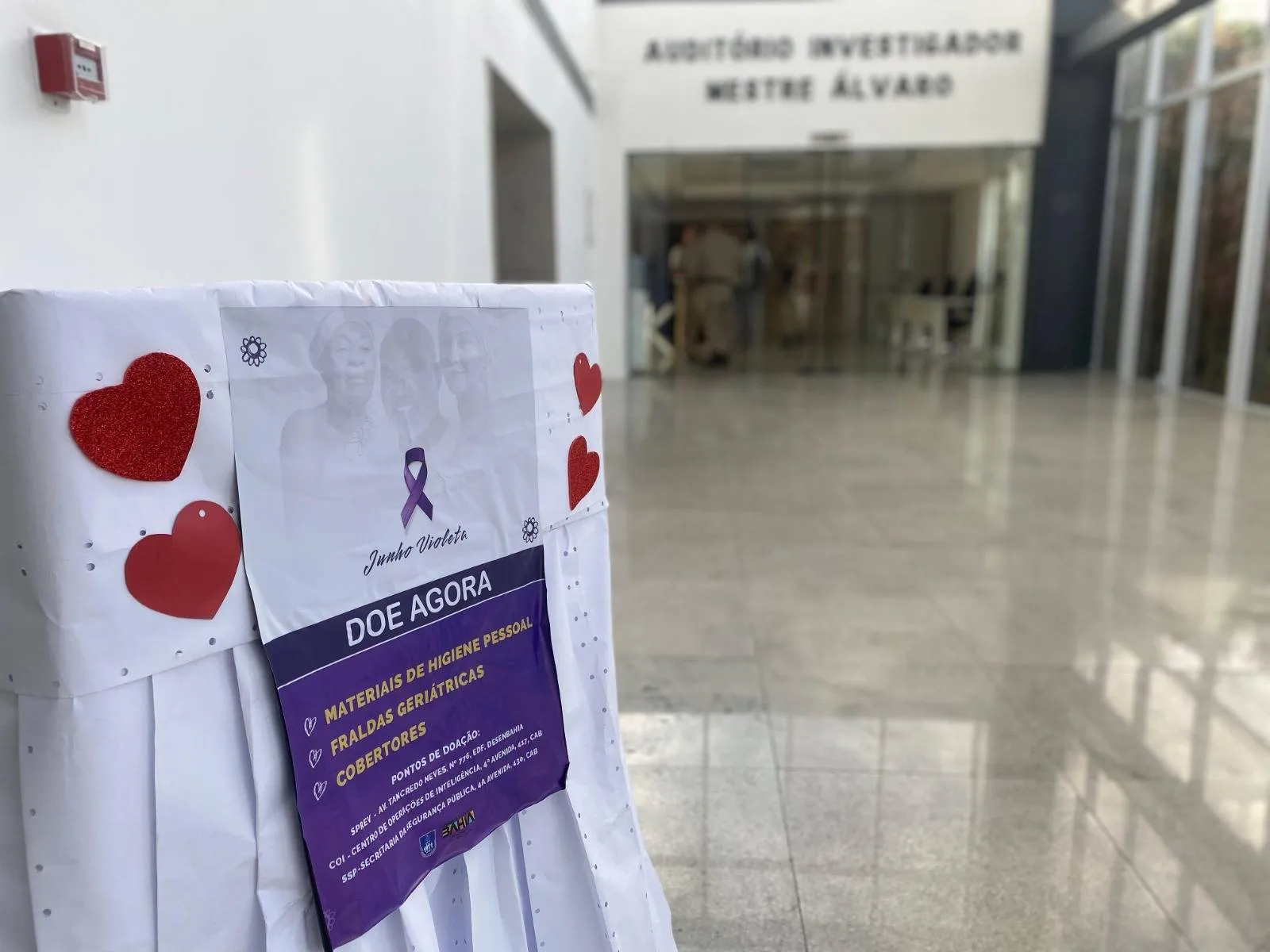 Campanha 'Junho Violeta': saiba como doar itens para idosos em pontos da SSP
