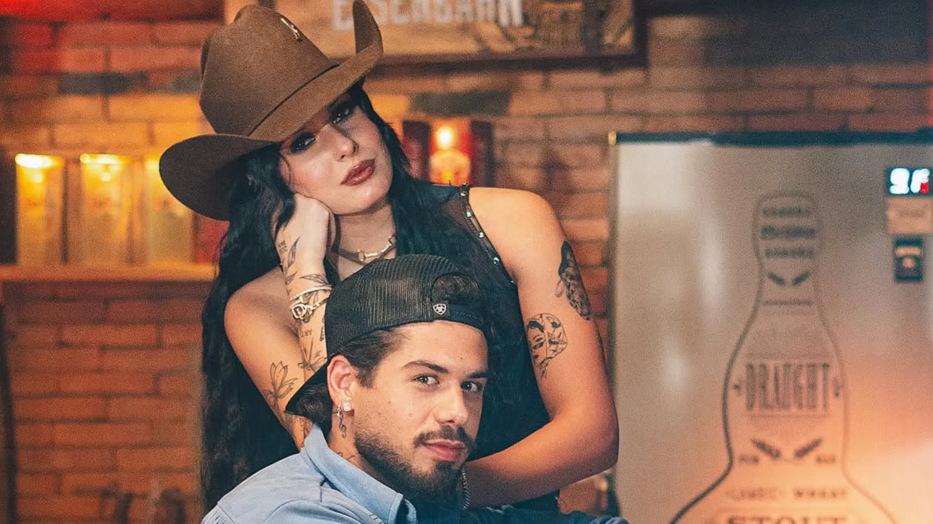Zé Felipe e Ana Castela. Foto: @zefelipe e @anacastelacantora