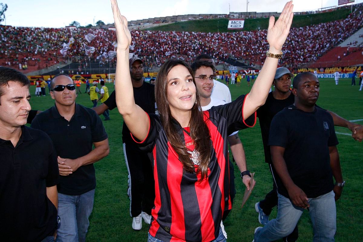 A ligação da cantora com o Vitória não é recente. | Foto: Redes Sociais