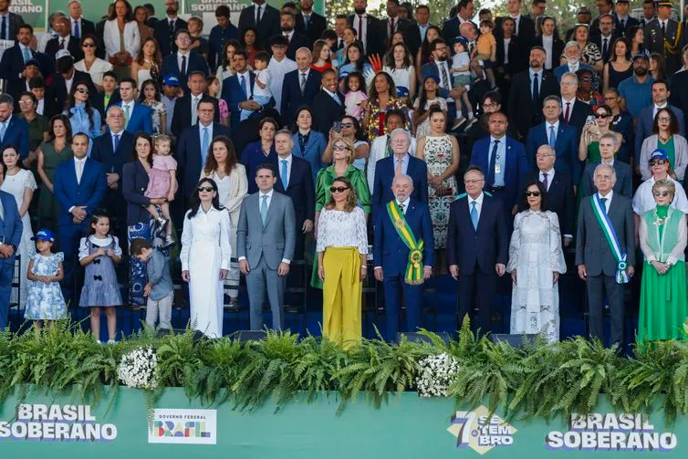 7 de Setembro conta com presença de Motta e ausência de ministros do STF
