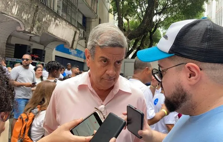 Colbert aposta em unidade em Feira de Santana e comenta rixa com Geraldo Jr: 'Se o partido tem outra posição, eu não vou discutir'