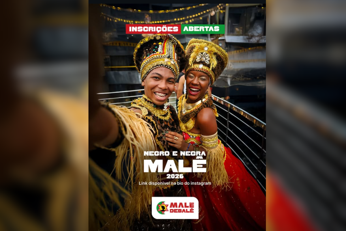 Malê Debalê Lança Edital Para Escolha Da Negra E Do Negro Malê 2026. | Foto: Divulgação Rede Social