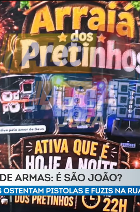 Arai&aacute; Dos Pretinhos. Foto: Reprodu&ccedil;&atilde;o TV Aratu 