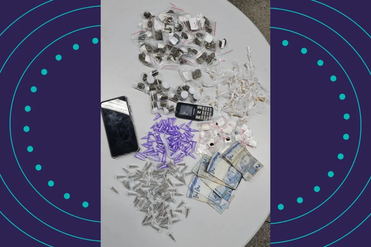 Mulher é presa com drogas no bairro de São Marcos, em Salvador