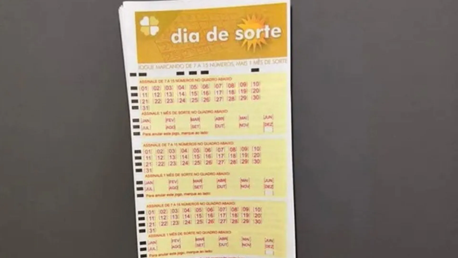 Resultado da Dia de Sorte: confira números sorteados do concurso 1168