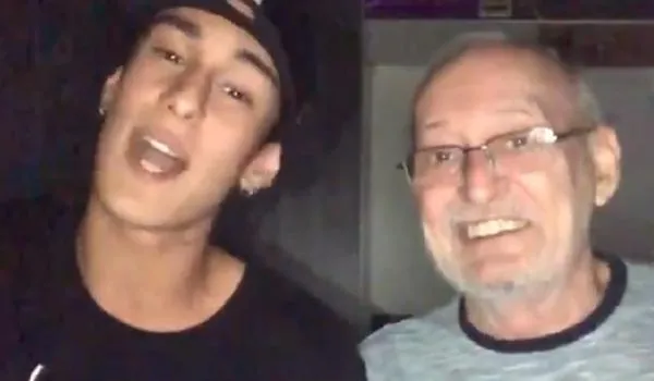 Vídeo de avô com Alzheimer cantando música do neto viraliza e emociona; assista