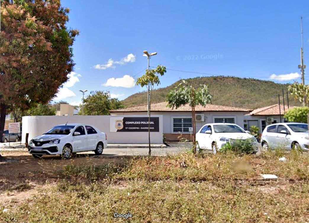 O homem foi levado para a 11ª Coorpin, em Barreiras. Foto: Google Street View