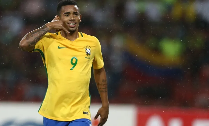Gabriel Jesus é suspenso de jogos da seleção por dois meses