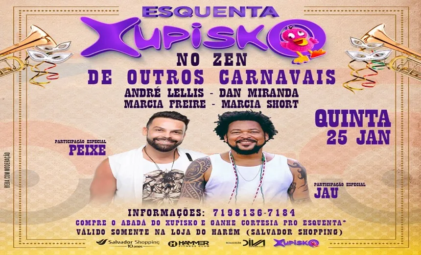 Projeto &#8220;De Outros Carnavais? nesta quinta-feira, dia 25, no Zen Salvador