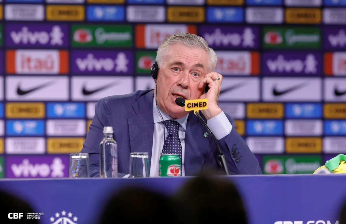 Seleção Brasileira: CBF define data para nova convocação de Ancelotti