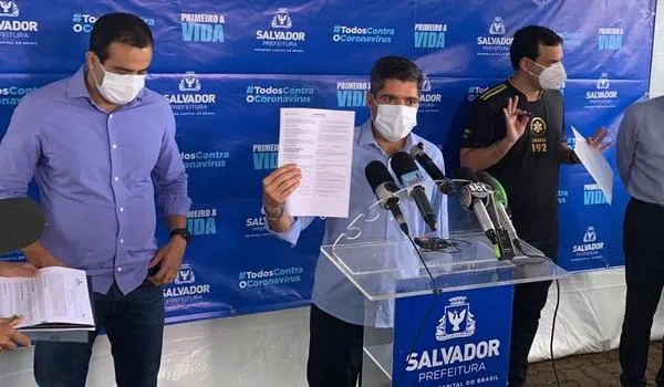 Reabertura do comércio de Salvador deve começar na próxima semana, diz ACM Neto