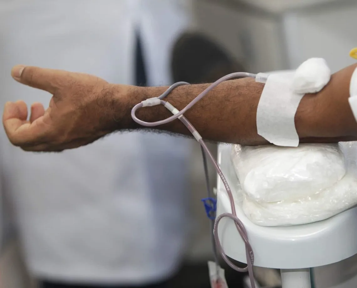 Detran-BA e Hemoba promovem campanha de doação de sangue no Maio Amarelo