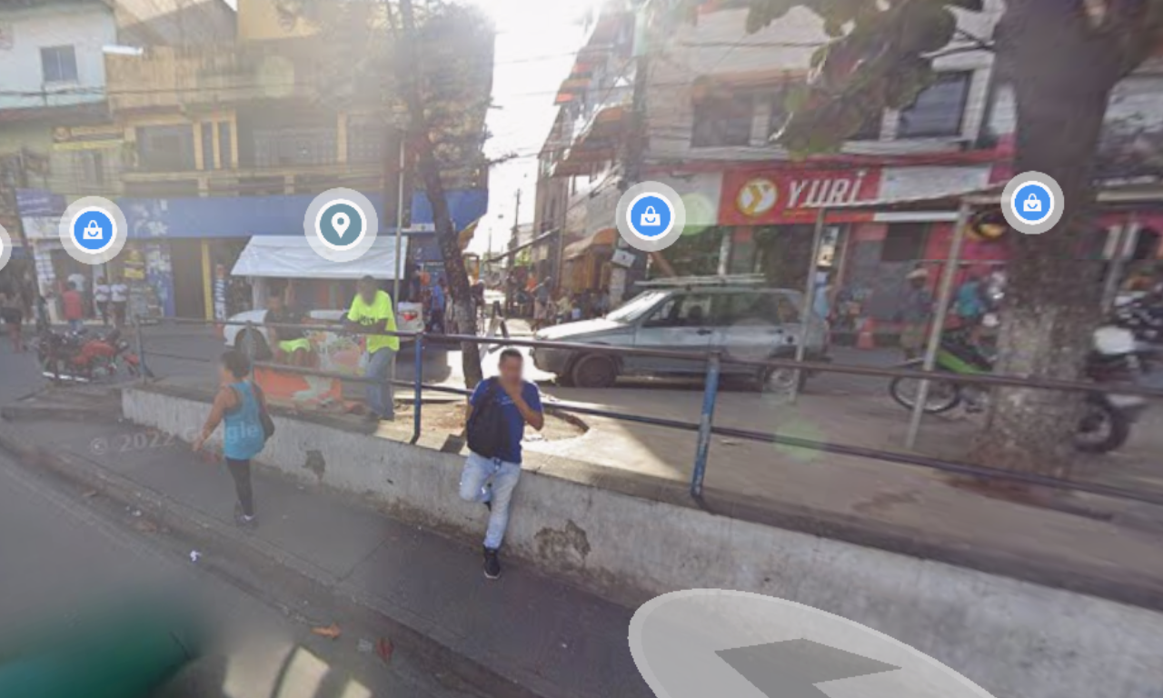 Ataque a tiros ocorreu na Rua Vitorino Alves Moitinho. Foto: Google Street View